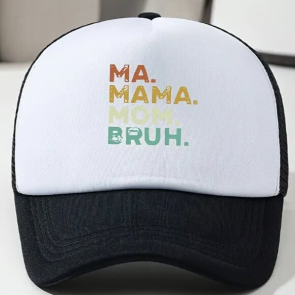 Cricut Accessories - Mom, Mama, Bruh women's trucker hat